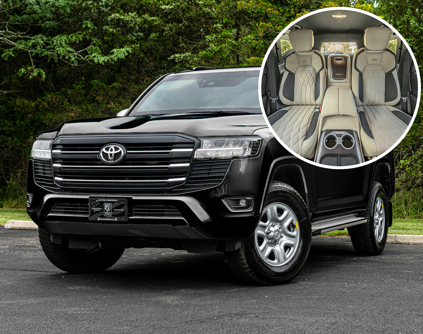 Armored Toyota Land Cruiser 300